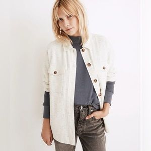 Madewell Donegal Flannel Shirt-Jacket XL
